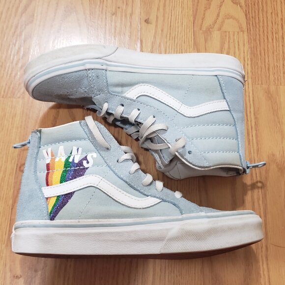 Van's Sk8-Hi Kids Size 2 - Picture 3 of 8